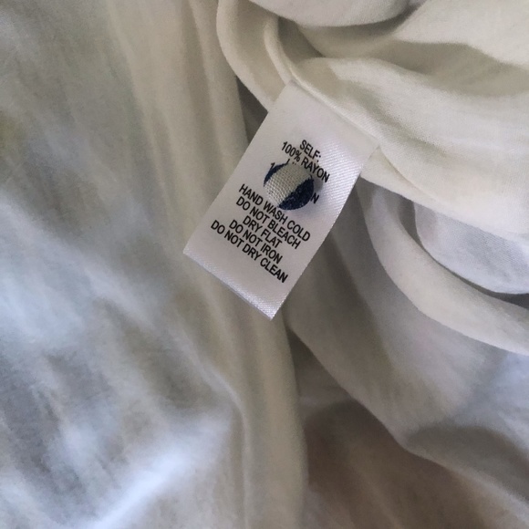 { Lulus } Blue Striped Ruffle Dress - Picture 5 of 6